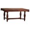 Vintage Art Deco Dining Table in Teak, 1940s, Image 1