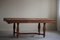 Vintage Art Deco Dining Table in Teak, 1940s, Image 4