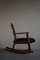 Rocking Chair in Oak by Henning Kjærnulf, 1960s, Image 5