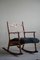 Rocking Chair in Oak by Henning Kjærnulf, 1960s, Image 9