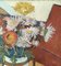 Delicias de mesa, pintura al óleo, años 50, enmarcado, Imagen 12