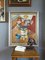 Delicias de mesa, pintura al óleo, años 50, enmarcado, Imagen 5