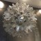 Glass and Chrome Sputnik Chandelier from Venini, 1960s, Image 4