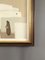 By the White Houses, Oil Painting, 1950s, Framed 9