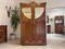 Art Nouveau Wardrobe in Wood 12