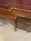 Antique Victorian Mahogany Inlaid Kneehole Desk by Edwards and Roberts, 1880s 11