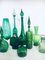 Green Glass Vases & Decanters, 1960s, Set of 12 15