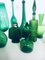 Green Glass Vases & Decanters, 1960s, Set of 12 2