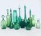 Vases et Carafes en Verre Vert, 1960s, Set de 12 8