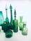 Green Glass Vases & Decanters, 1960s, Set of 12 13