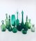 Vases et Carafes en Verre Vert, 1960s, Set de 12 1