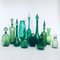 Vases et Carafes en Verre Vert, 1960s, Set de 12 17