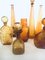 Amber Glass Vases & Decanters, 1960s, Set of 11 6