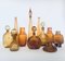 Amber Glass Vases & Decanters, 1960s, Set of 11 15