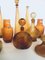 Amber Glass Vases & Decanters, 1960s, Set of 11 4