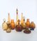 Amber Glass Vases & Decanters, 1960s, Set of 11 14