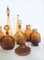 Amber Glass Vases & Decanters, 1960s, Set of 11 8