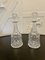 Antique Victorian Cut Glass Decanters, 1850, Set of 2 2