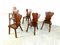 Vintage Brutalist Dining Chairs, 1960s, Set of 6 2