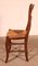 French Oak Dining Chairs, Set of 6 8