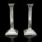 Antique English Decorative Candlesticks in Silver-Plating, 1890s, Set of 2, Image 2