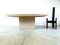 Travertine and Brass Dining Table by Jean Charles, 1970s 7