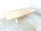 Travertine and Brass Dining Table by Jean Charles, 1970s 8