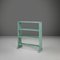 Small Industrial Mint-Colored Rack or Bookcase with 4 Shelves, Belgium, 1920s 1