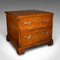 Antique English Oak Storage Chest, 1780s 1