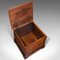 Antique English Oak Storage Chest, 1780s, Image 8