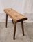 Banc Antique en Bois Primitif, Suède 1