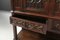 Mueble neogótico de roble con ricas decoraciones y almacenamiento oculto, Francia, década de 1850, Imagen 13