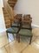 Antique George III Mahogany Inlaid Dining Chairs, 1800, Set of 6 7