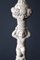 Antique Painted Wood and Gesso Floor Lamp with Cherub, Image 3