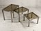 Gigogne Nesting Tables by Guy Lefevre for Maison Jansen, 1970s, Set of 3 5