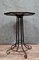 Ceremonial Pedestal Table in Hammered Silver Iron inthe style of Edgar Brandt, Image 2