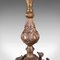 Antike Französische Tischlampenfüße aus Vergoldetem Metall & Marmor, 1890er, 2er Set 9