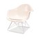 Vintage Lar Armchair in Fibreglass with Cats Cradle Base Seat Cushion by Charles & Ray Eames for Herman Miller, 1970s 1