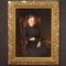 Belgian Artist, Portrait of Lady, 1920, Oil on Canvas, Framed, Image 1