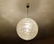 Lampe à Suspension Globe Vintage en Verre de Doria Leuchten, 1970s 3