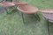 Mid-Century Bamboo and Iron Pod Chairs, Set of 4 3