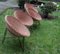 Mid-Century Bamboo and Iron Pod Chairs, Set of 4 5