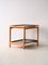 Coffee Table with Double Oak Shelf, 1960s, Image 1