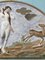 Hand Painted Plaster Bas-Relief Wall Decoration with Mythological Huntress, 1970s 6