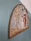 Hand Painted Plaster Bas-Relief Wall Decoration with Mythological Figure, 1970s 5