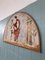 Hand Painted Plaster Bas-Relief Wall Decoration with Mythological Figure, 1970s 7