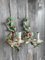 Italian Flower Wall Lights, Set of 2 1