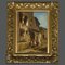 Enrico Coleman, Scena di villaggio, XIX secolo, Olio su carta, Incorniciato, Immagine 5
