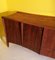 Mid-Century Sculptural Walnut Sideboard from Vanleigh New York, 1970s 11