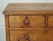 Antique Late Victorian Pine Chest of Drawers with Original Turned Wooden Handles, Image 5